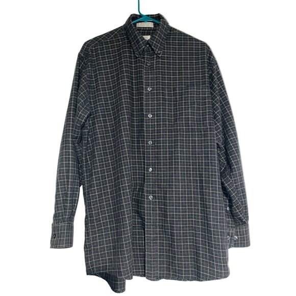 Forsyth of Canada Cotton/Cashmere Wool Blend Flannel Shirt Size M - Picture 1 of 6